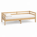 Tagesbett Einzelbett Natur Kiefer Massivholz Rechteckig 90 x 200 cm